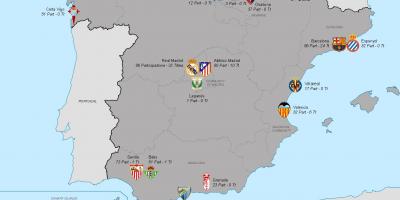 Peta dari real Madrid 